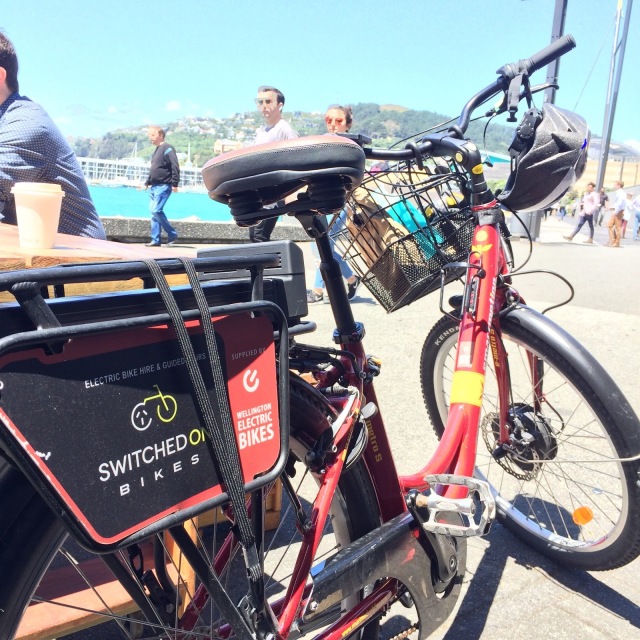 an e-bike is the way to go in Wellington, New Zealand