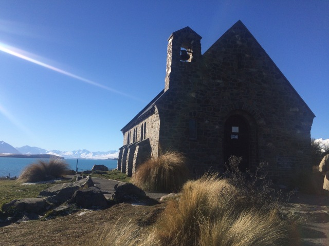 church at Lake Tekapo, NZ
