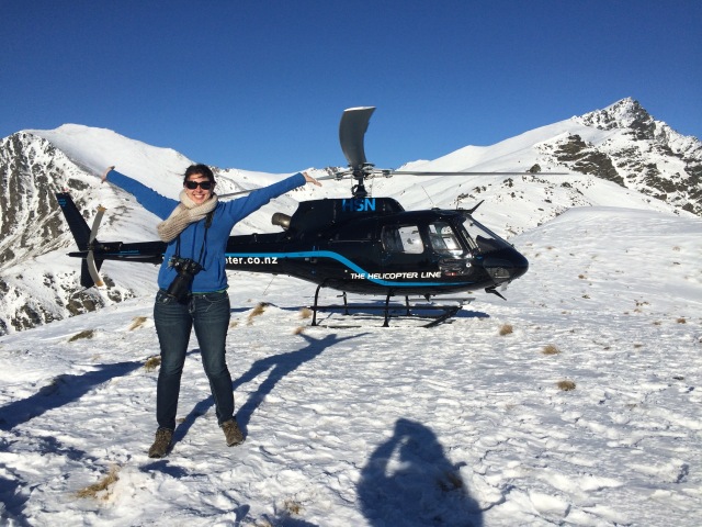 helicoptering with The Helicopter Line, Queenstown, NZ