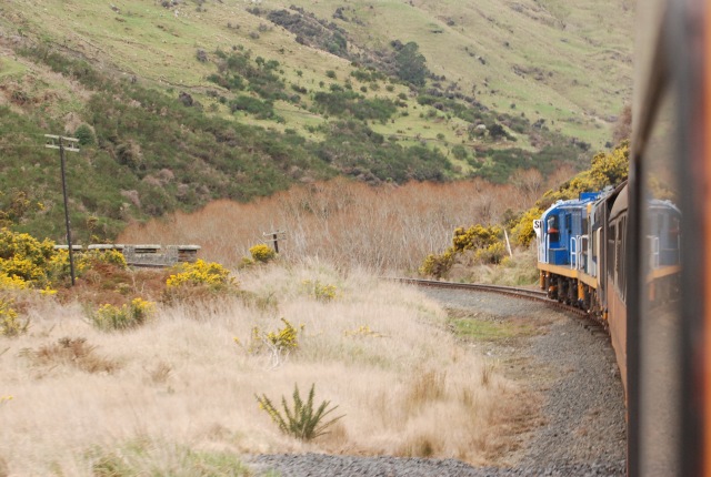 Taieri Gorge railway, Dunedin railways