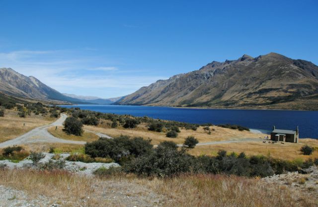 The Mavora Lakes, in Southland, are a nice New Zealand camping and hiking spot